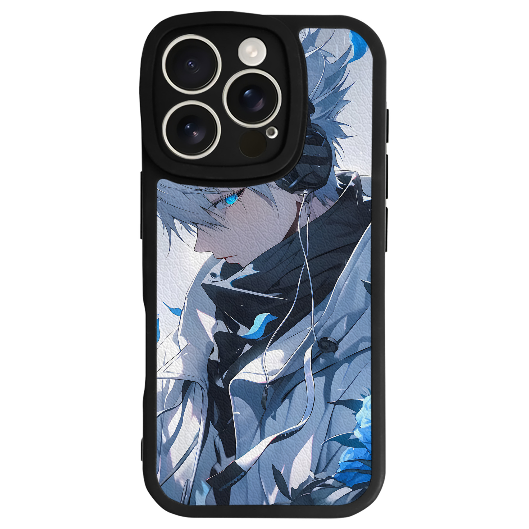 （画像用） 呪術廻戦 Jujutsu Kaisen 【iPhone 16シリーズ対応】シリコンスマホケース（レザー調） 材質：シリコン